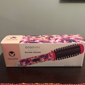 Calista GoGoMini Floral Round Brush - Pink-New